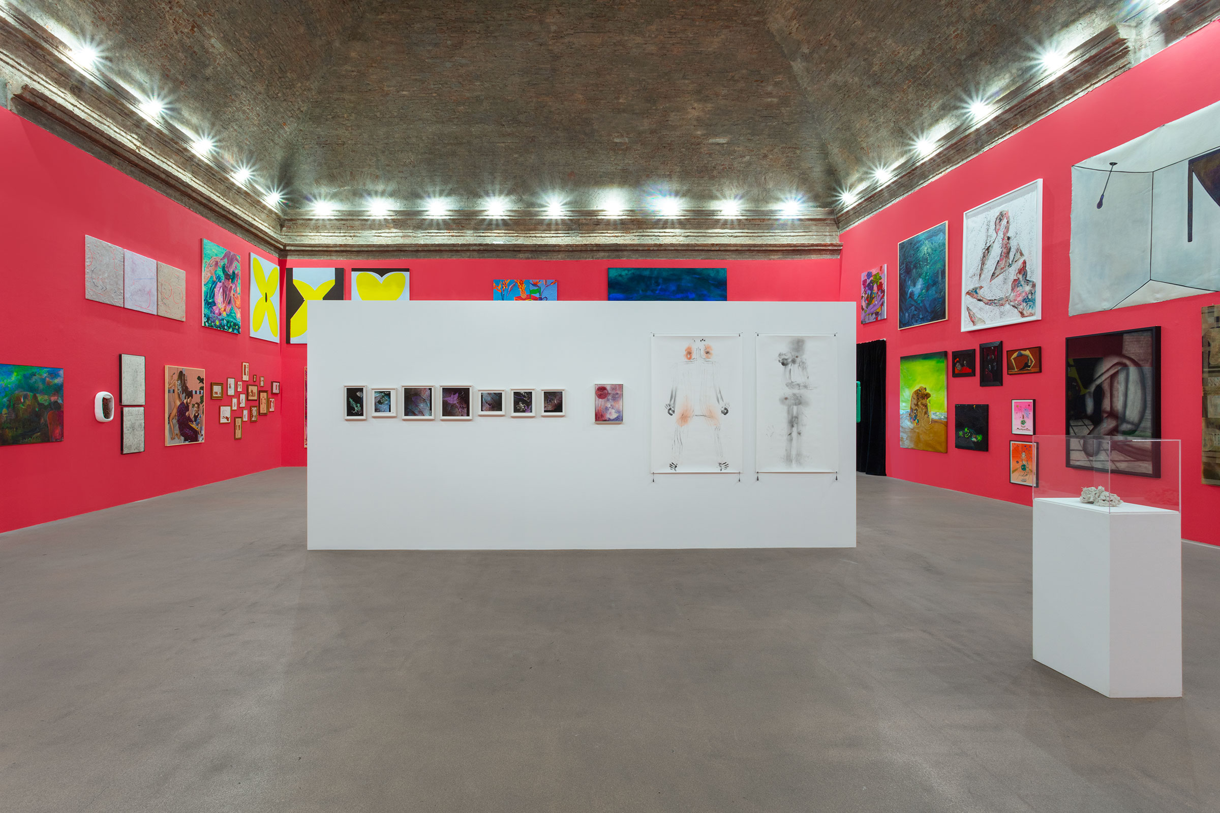 u0022Sensing Painting. Opere dalla Collezione du0027arte della Fondazione CRC / Sensing Painting. Works from the Collection of Fondazione CRCu0022, veduta espositiva